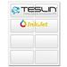 Teslin Synthetic Paper - for Inkjet Printers - Micro-Perforated 8-up - 10 Mil | 10