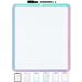 Mr. Pen- Dry Erase Board 14Ã¢â‚¬ x 11Ã¢â‚¬ with a Black Dry Erase Marker Colorful Frame Small White Board White Board for Kids White Board for Students Small Dry Erase Board Mini White Board