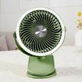 solacol 3 in 1 Portable Fan Portable Fan Versatile Fan Personal Desk Fan Usb Rechargeable Fan with Led Light Clip Fan Personal Fans Portable Rechargeable Battery Powered Fan Rechargeable