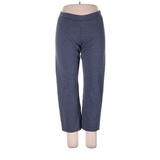 Hanes Sweatpants - Mid/Reg Rise: Blue Activewear - Women's Size P