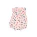 Carter's Short Sleeve Outfit: Pink Print Tops - Size 3 Month