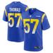 Men's Nike Zachary Thomas Royal Los Angeles Rams Team Game Jersey