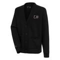 Men's Antigua Black Philadelphia Flyers Victory Cardigan