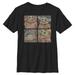 Youth Grogu Black The Mandalorian Child Boxes T-Shirt