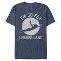 Men's Heather Navy Peter Pan I'm So Fly T-Shirt