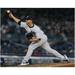 Mike King New York Yankees Autographed 16" x 20" Pitching Photograph