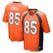 Men's Nike Lucas Krull Orange Denver Broncos Team Game Jersey