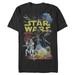 Men's Black Star Wars Galactic Battle T-Shirt
