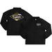 Men's Heroes & Villains Black Batman Gotham City Vigilantes Coaches Full-Snap Raglan Jacket