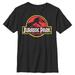 Youth Black Jurassic Park T-Shirt