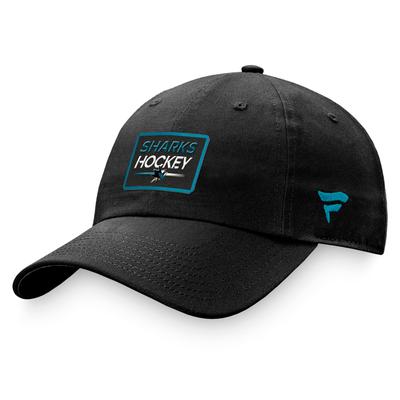 San Jose Sharks Fanatics Branded Authentic Pro Prime Graphic Unstrukturierte verstellbare Kappe – Unisex Image