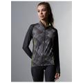 Trainingsjacke TRIGEMA "TRIGEMA Fahrradjacke aus atmungsaktivem Material" Gr. XXXL, schwarz Damen Jacken Übergangsjacken