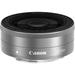 Canon Used EF-M 22mm f/2 STM Lens (Silver) 9808B002