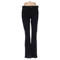 Gap Jeans - High Rise Boot Cut Denim: Black Bottoms - Women's Size 29 - Dark Wash