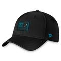 Men's Fanatics Branded Black San Jose Sharks Authentic Pro Training Camp Flex Hat