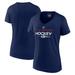 Women's Fanatics Branded Navy Colorado Avalanche Authentic Pro V-Neck T-Shirt