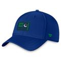 Men's Fanatics Branded Blue Vancouver Canucks Authentic Pro Training Camp Flex Hat