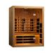 Almost Heaven Saunas Almost Heaven Infrared 3-Person Full Spectrum Sauna in Brown | 75 H x 42 W x 60 D in | Wayfair HAR-7003-01