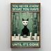 Trinx You Never Know What You Have Until Its Gone - 1 Piece Rectangle Graphic Art Print On Wrapped Canvas in White | 36 H x 24 W x 1.25 D in | Wayfair