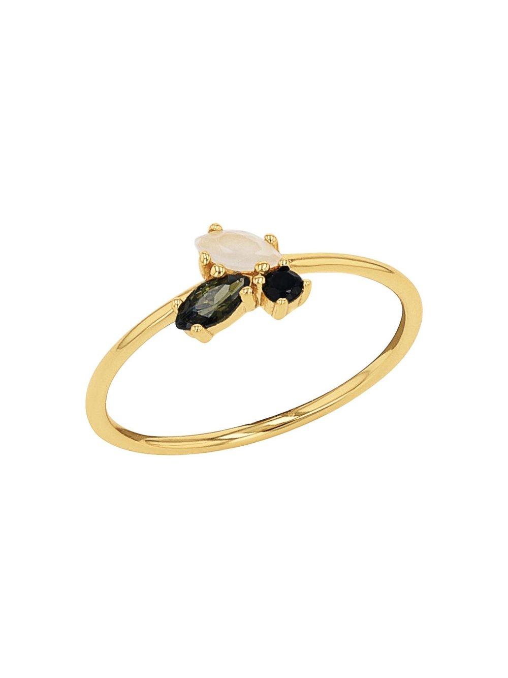 amor Ring Damen schwarz, 54 Image