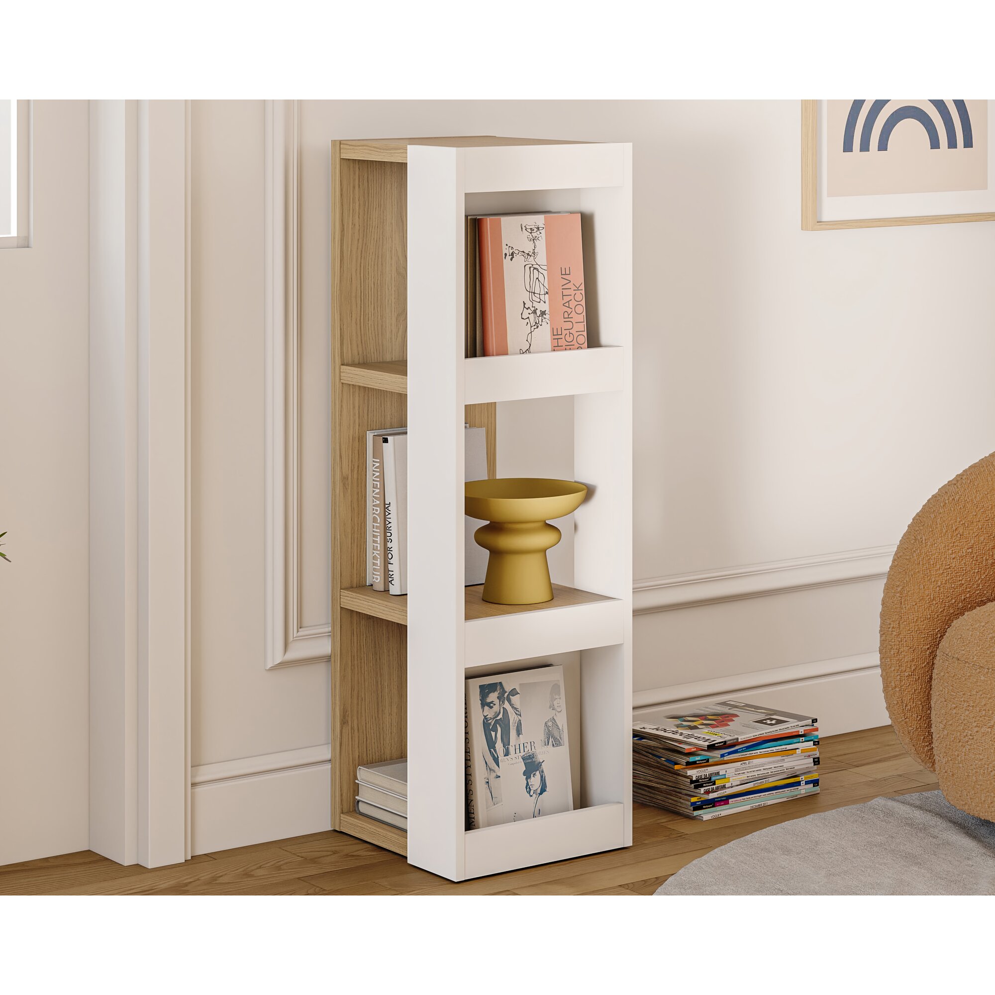 TemaHome »Ella« Bücherregal 40 niedrig 40x114x34 cm