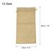 12Pcs Burlap Wine Bags with Drawstrings and Tags for Wedding, Birthday - 14 x 6.3 In