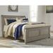 Signature Design by Ashley Lettner Light Gray Sleigh Bed