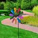 Wind Spinne-r Outdoor Metal Stake Yard Spinners Garden Wind Catcher Wind Mills Garden Windmill Suitable For Decorating Your Patio -n & Garden