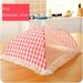 Jiyugala Pantry Organization and Storage Kitchen Folded Food Cover Hygiene Grid Style Kitchen Food Dish Cover Kitchenware