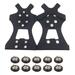 1 Pair Winter Durable Boots Ice Grippers Ice Snow Shoes Spikes Cleats Overshoe Anti Slip Crampons XL