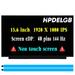 HPDELGB Screen Replacement 15.6 for ASUS Rog Strix G513QC 15.6 FHD 1920x1080 40 pin 144 Hz LCD Non-Touch LCD Screen Digitizer Display Panel