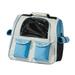 Cat Carrier Backpack Pet Travel Backpack Breathable Carrying Bag Transparent Dog Cat Carrier Cat Dog Backpack Bag for Outdoor Use Blue