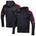 Men's Under Armour Black Texas Tech Red Raiders 2023 Sideline Quarter-Zip Hoodie