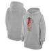 Women's G-III 4Her by Carl Banks Heather Gray San Francisco 49ers Football Girls Graphic Pullover Hoodie