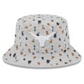 Toddler New Era Heather Gray Texas Longhorns Critter Bucket Hat