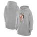 Women's G-III 4Her by Carl Banks Heather Gray San Francisco Giants Baseball Girls Fleece Pullover Hoodie