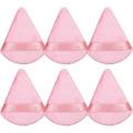 Triangle Powder Puff 6pcs Triangle Makeup Puff for Face Beauty Triangle Puff for Makeup Setting Loose Powder Puff for Women Makeup Tool