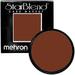 Mehron Makeup StarBlend Cake Makeup | Wet/Dry Pressed Powder Face Makeup | Powder Foundation | Sable Brown Face Paint & Body Paint 2 oz (56g)