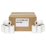 2 1/4 X 85 Thermal Paper (24 Rolls) Works for Verifone Printer Tranz 420 Verifone Vx510 Verifone Vx510le Verifone Vx570