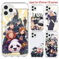 Jujutsu Kaisen for iPhone 14 PRO MAX Slim Thin Case Anime Soft TPU Edge PC Back Protective Cover for iPhone 14 PRO MAX