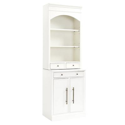 Paulette Server with 2 Door Console - White - Ballard Designs