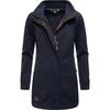 Sweatjacke RAGWEAR "Letrice Bonded", Damen, Gr. L (40), blau (navy), Sweatware, Obermaterial:100% Polyester, elegant, tailliert Po-bedeckend, hoch geschlossener Ausschnitt, Langarm Ärmel ohne Ärmelschlitz normaler Saum, Sweatjacken, Elegante...