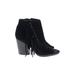 Sugar Ankle Boots: Black Shoes - Women's Size 6