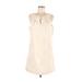 BB Dakota Casual Dress - Shift: Tan Brocade Dresses - Women's Size Large