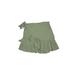 Mini Skirt Mini: Green Print Mini Skirt Minis & Dresses - Kids Girl's Size 12