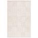 Brown/White 72 x 48 x 0.375 in Indoor Area Rug - Joss & Main Arwen Geometric Hand Tufted Wool/Cotton Area Rug in Light Brown/Ivory | Wayfair