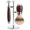 Mühle - PURIST Rasierset, Silberspitz Dachszupf, mit Rasierhobel Rasur 1 ct Herren (313.99 € / 1 ct)