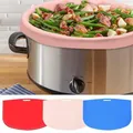 Sac de doublure en silicone pour mijoteuse doublure de cuisson narou ronde réutilisable étanche