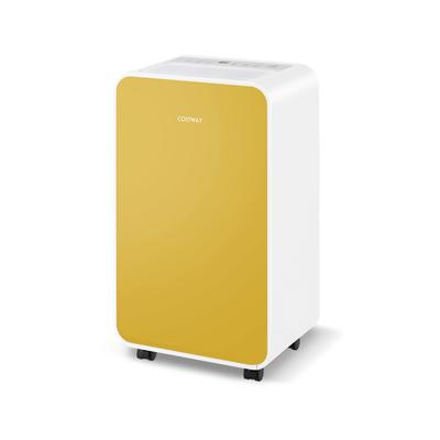 32 Pints/Day Portable Quiet Dehumidifier for Rooms up to 2500 Sq. Ft - 11" x 7.5" x 20"