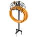 Detachable Freestanding Hose Holder with 3 Anchor Points for Yard Garden Lawn Use